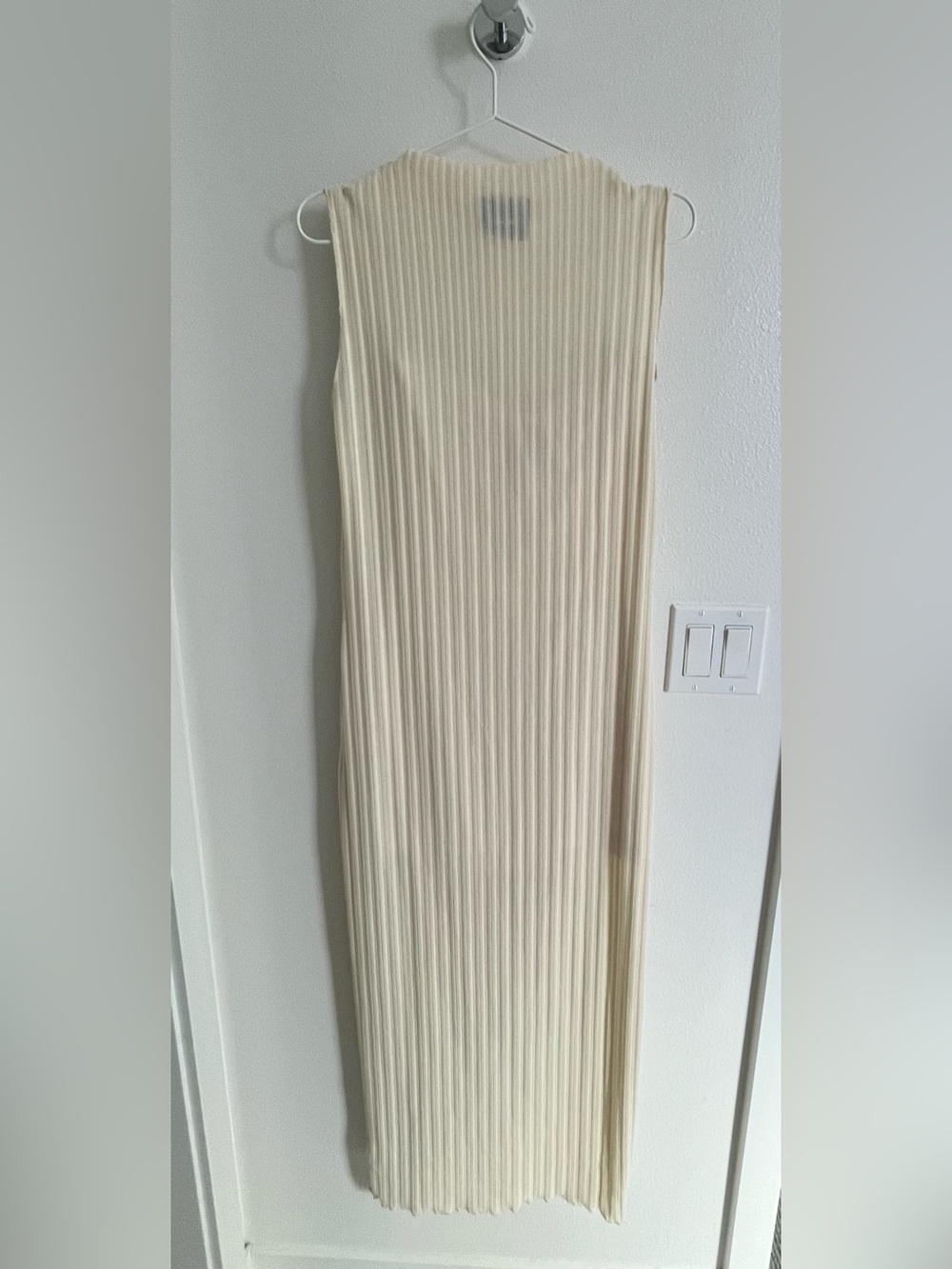 Reformation Arabella Knit Dress Ivory
